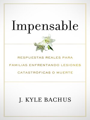 cover image of Impensable